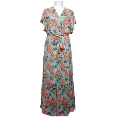 Jurk (Groen, Oranje, Meerkleurig) van Miss Sara Polyester