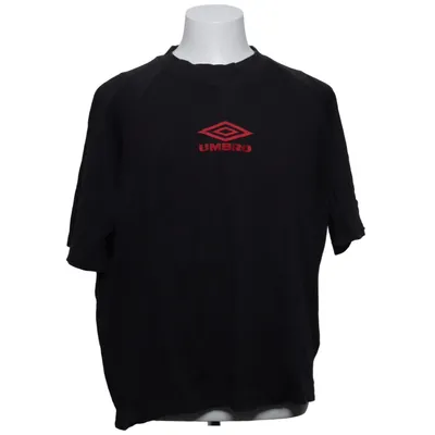 T-shirt (Black) from Umbro Cotton, Elastane