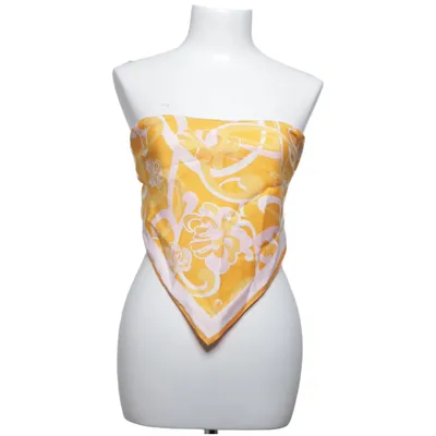 Halsdoek (Oranje, Wit) van Gina Tricot Polyester
