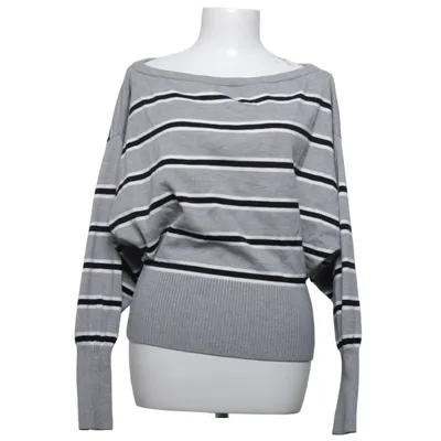 Strickpullover (Grau, Weiß, Schwarz) von Bershka Polyester, Viskose