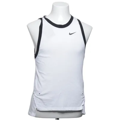 Sport tanktop (Wit, Zwart) van Nike Katoen, Polyester, Viscose