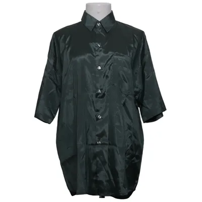 Kortærmet skjorte (Grøn) fra Champagne Silk