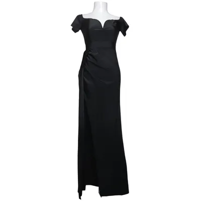 Aftenkjole (Sort) fra Shein Elastan, Polyester