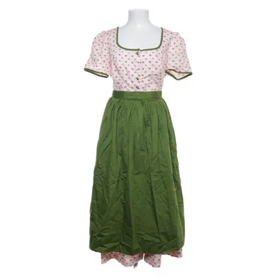Dirndl (Pink, Grøn, Hvid) fra Berwin & Wolff Bomuld, Polyester
