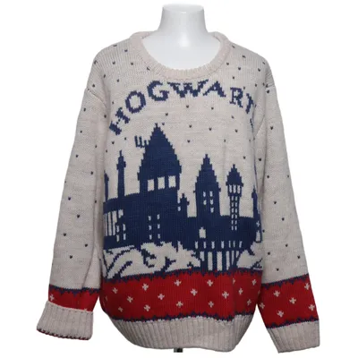 Weihnachtspullover (Beige, Blau, Rot, Mehrfarbig) von Harry Potter Acryl, Polyester, Wolle