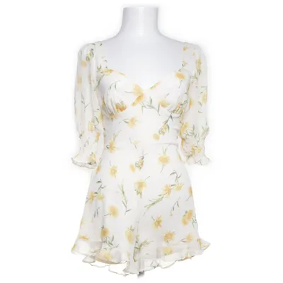 Jumpsuit (Wit, Meerkleurig, Geel) van Miss Selfridge Polyester