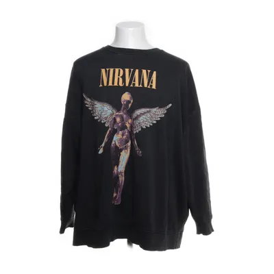 Sweatshirt (Gray, Multicolored) from Nirvana Polyester