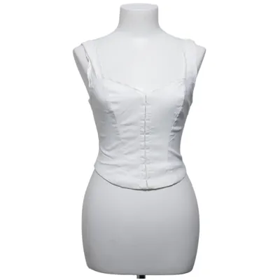 Crop top (gorset, top gorsetowy, corset top) van Amisu Elastaan, Polyamide, Viscose
