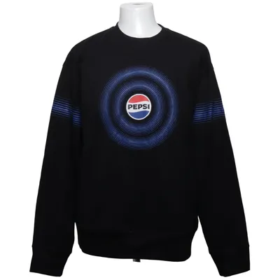 Sweatshirt (Zwart, Blauw) van Pepsi Katoen, Polyester