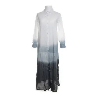 Robe chemise (Blanc, Bleu) de Bagatelle France Coton