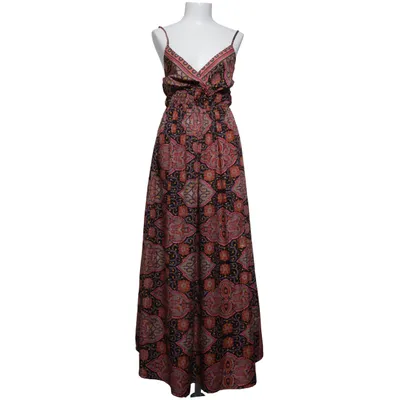 Maxi jurk (Zwart, Meerkleurig) van Boho Polyester