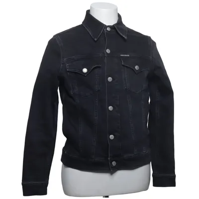 Veste en jean (Noir) de Calvin Klein Jeans Coton, Élasthane