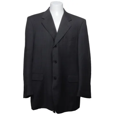 Blazer (Gray) from Canali Cupro, Wool