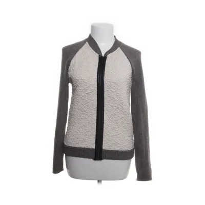 Cardigan (Grijs, Wit) van Grain de Malice Acryl, Katoen, Polyester, Elastaan