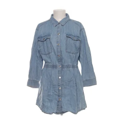 Denim jurk (Blauw) van Zara Katoen