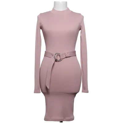 Poloklänning (Rosa) från Bubbleroom by Molly Rustas Elastan, Polyester