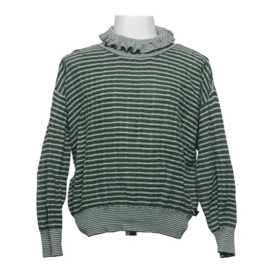 Turtleneck (Grøn, Hvid) fra Carlijnq Økologisk bomuld