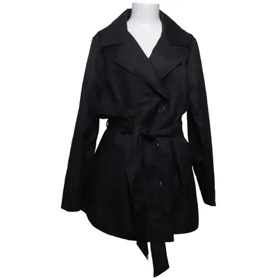 Trenchcoat (Svart) från Zizzi Polyester