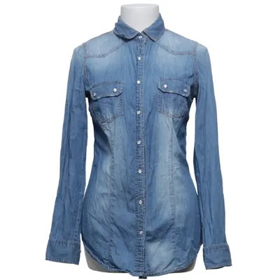 Denim blouse (Blauw) van Alcott