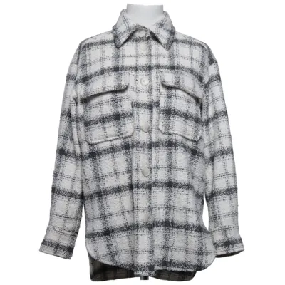 Overshirt (White, Black) from H&M Polyester