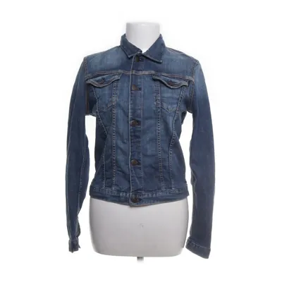Jeansjacka (Blå) från Crocker Bomull, Elastan