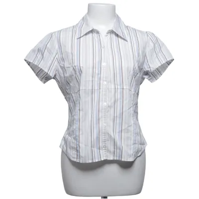 Chemise à manches courtes (Blanc, Bleu, Marron) de Hollister Coton, Élasthane, Polyester