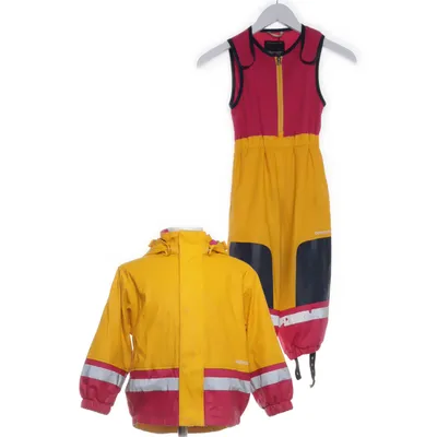 Regenkleding (Geel, Roze) van Didriksons 1913 Polyester, Polyurethaan