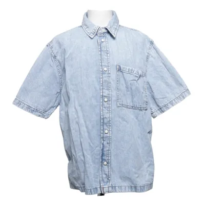 Kurzarmhemd (Blau) von H&M Baumwolle
