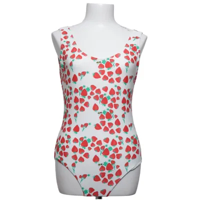Maillot de bain une pièce (Blanc, Rouge, Vert) de Helmstedt Élasthane, Polyamide