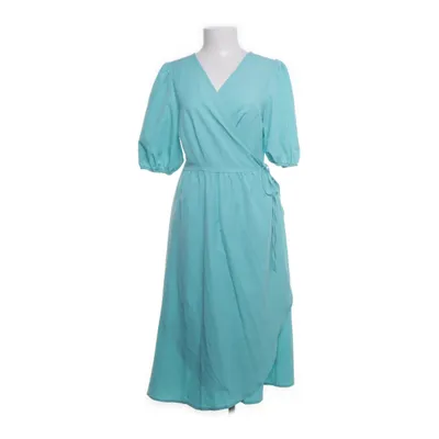 Wrap dress (Blue) from Lovito Polyester