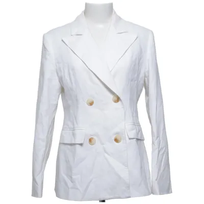 Kavaj (Linen Double Breasted Blazer) från Sanne Alexandra Elastan, Linne, Polyester, Viskos
