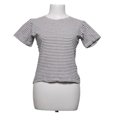 T-shirt (White, Black) from Melly Cotton, Elastane