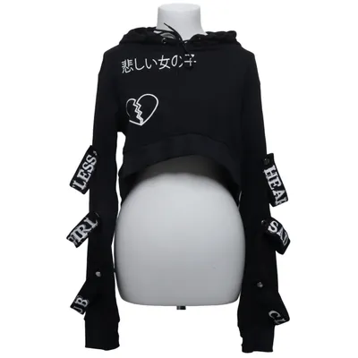 Capuchon sweater (Zwart) van Heartless Katoen, Polyester