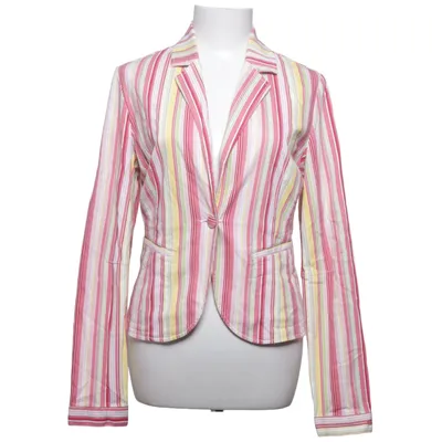 Blazer (Rose, Jaune, Multicolore) de Tommy Hilfiger Coton, Élasthane