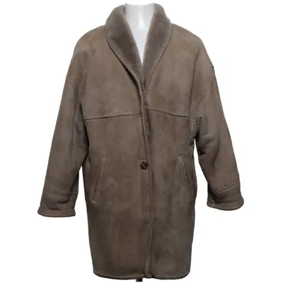 Shearlingjacka (Beige) från Shearling