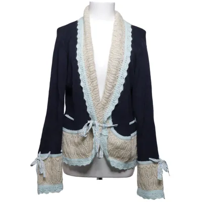Kofta (Blå, Beige, Flerfärgad) från Claire.dk Akryl, Bomull, Metallfiber, Mohair, Polyamid
