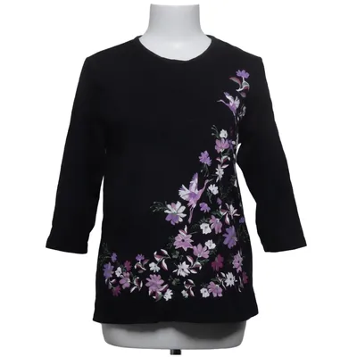Långärmad t-shirt (Svart, Lila, Rosa) från Åshild Bomull