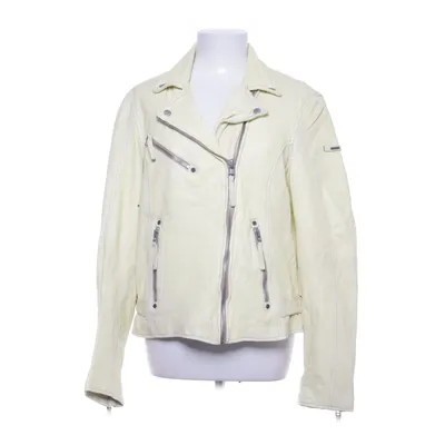 Veste en cuir (Jaune) de Soccx Coton, Polyester