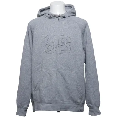 Huvtröja (Grå) från Nike SB Bomull, Polyester