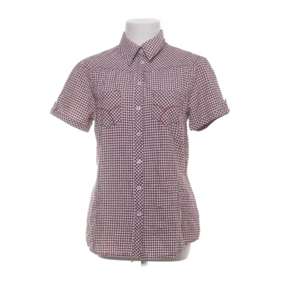 Short sleeve shirt (Red, White) from Corley Cotton, Polyester