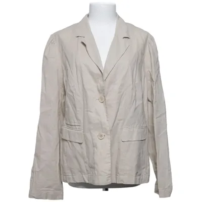 Blazer (Beige) van Biaggini Katoen, Linnen
