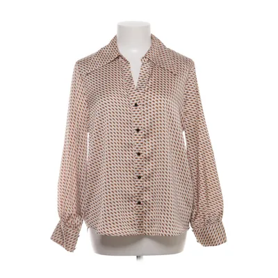 Bluse (Beige, Brun, Hvid, Sort) fra Zara Polyester