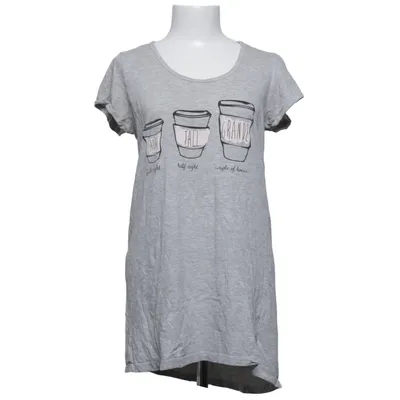 Nachtkleid (Grau) von Hunkemöller Baumwolle, Viskose