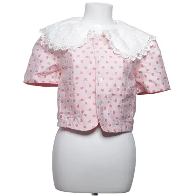 Denim jacket (Pink, White) from Sister Jane Polyester