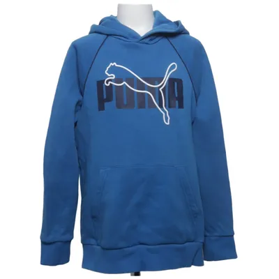 Sweat à capuche (Bleu) de Puma Coton, Polyester