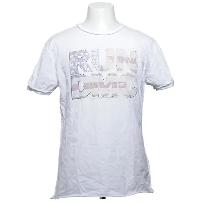 T-shirt (Vit, Röd, Blå) från Amplified Vintage Bomull
