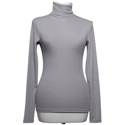 Pul à col roulé (Gris) de AMS Élasthane, Polyester