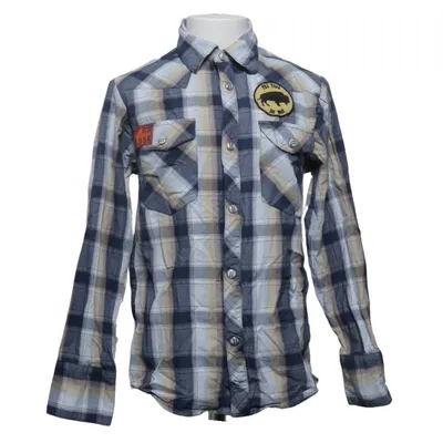 Flanellen overhemd (Blauw, Beige, Wit) van Freeze Katoen
