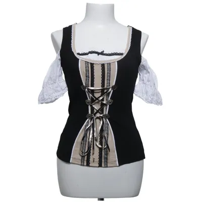 Dirndlblus (Svart, Vit, Beige) från Brandl Tracht Bomull, Elastan