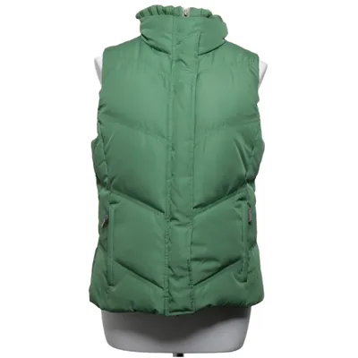 Dunväst (Grön) från ESPRIT Bomull, Dun, Fjädrar, Polyamid, Polyester